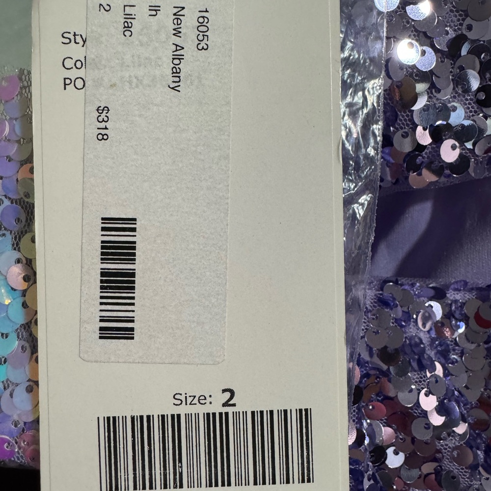 BNWT Tiffany Gown Size 2